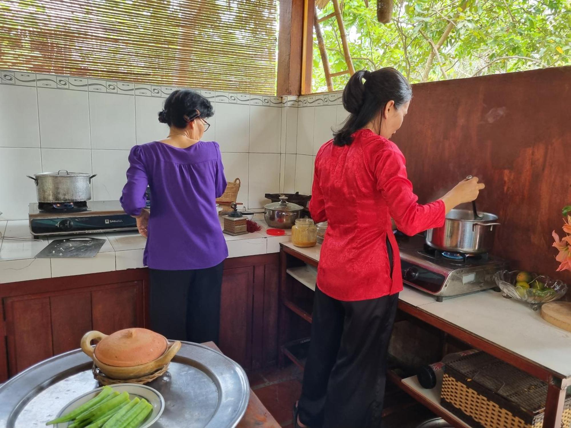 Ba Danh Homestay & Kitchen - Ben Tre Mekong Екстериор снимка